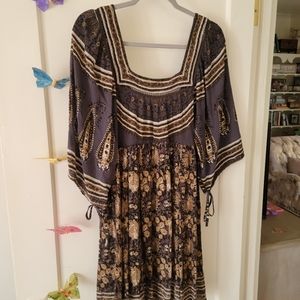Free People  Boho Chic Lagenlook Size Large